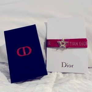 Dior lipstick box and ribbon